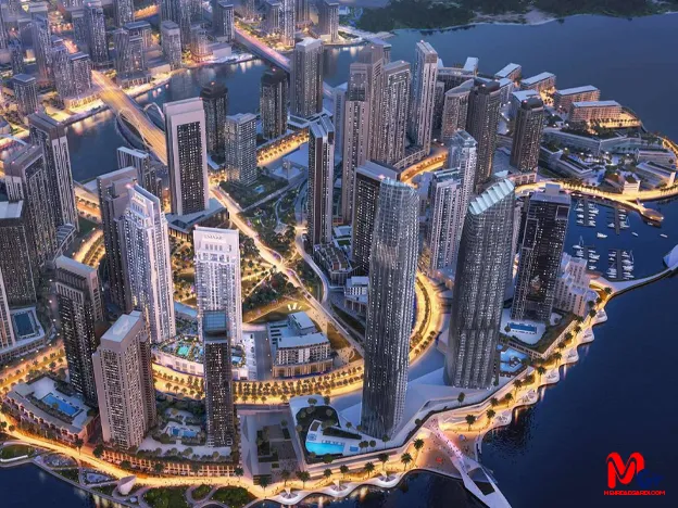 تاریخچه و توسعه منطقه دبی کریک هاربر