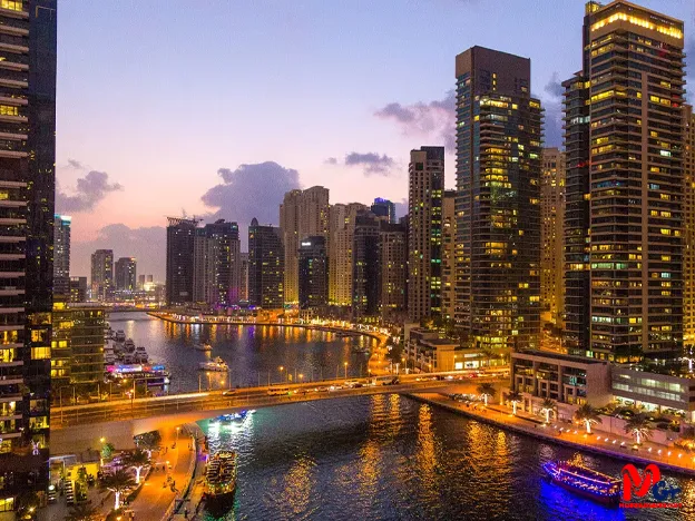 محلهای اقامت منطقه مارینا دبی