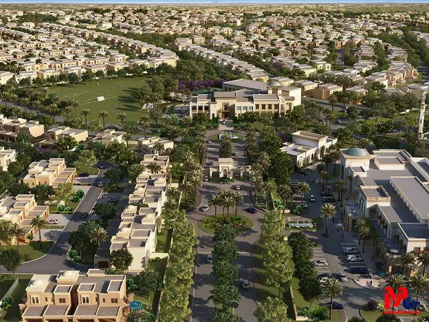 موقعیت جغرافیایی منطقه دبی لند